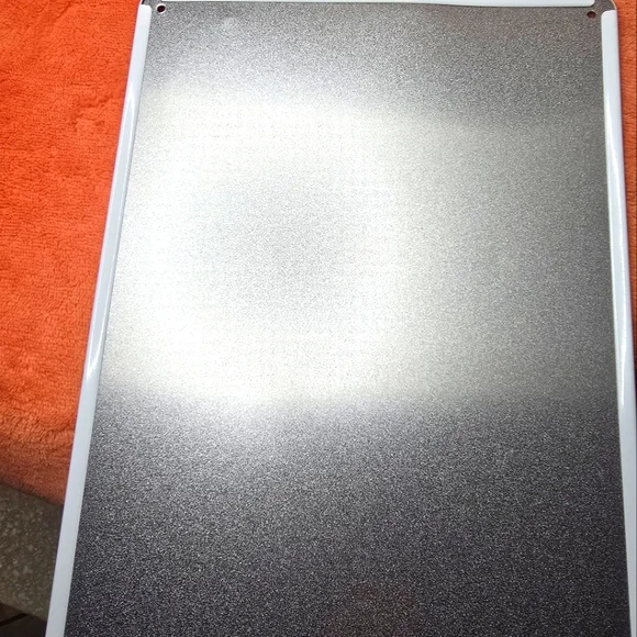 Haunted House Ghost & Head in Hat Box Tin Sign 12Hx8W - Picture 7 of 12